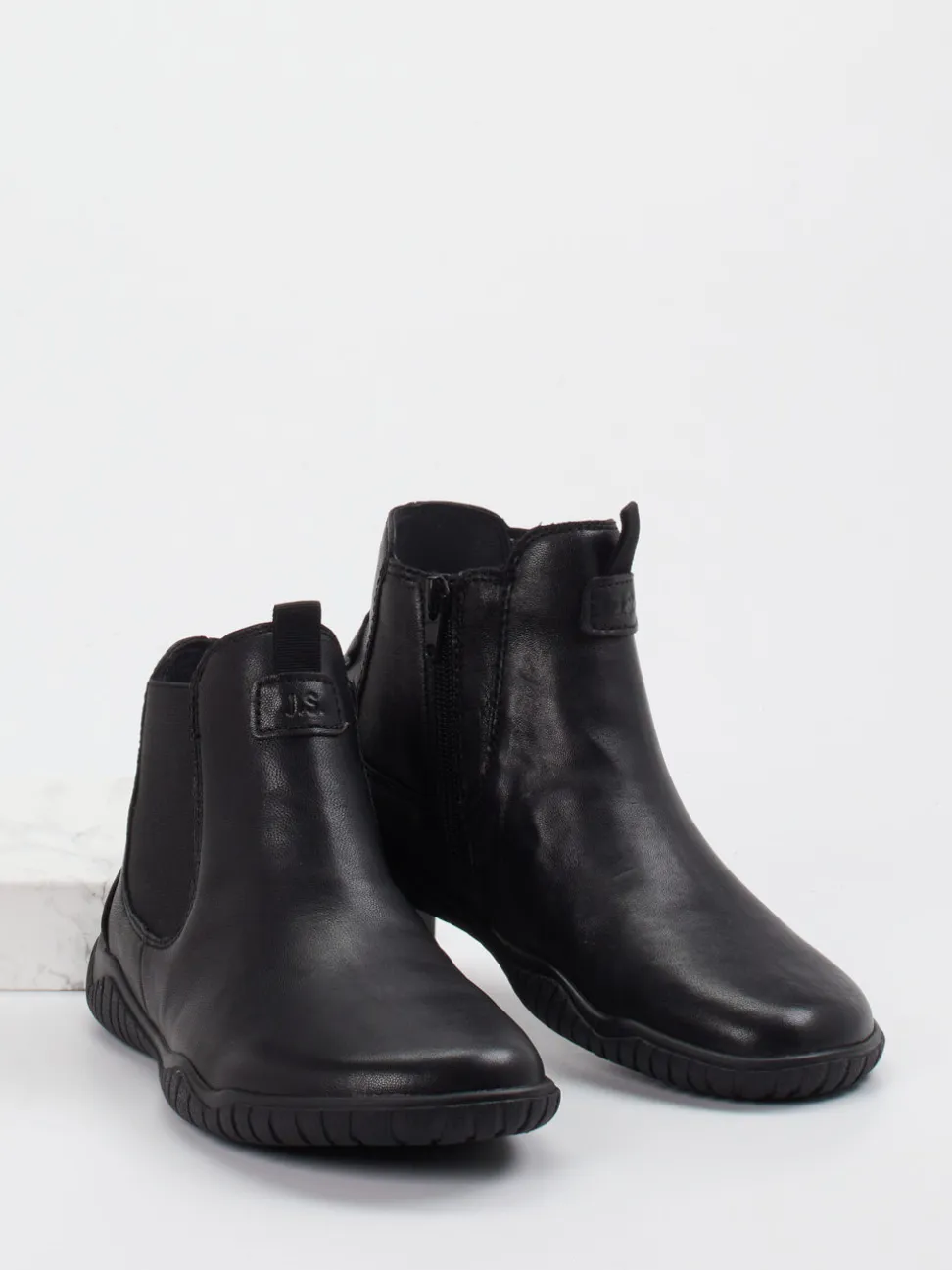 Josef Seibel – Chelsea Boots aus Kalbleder in Schwarz