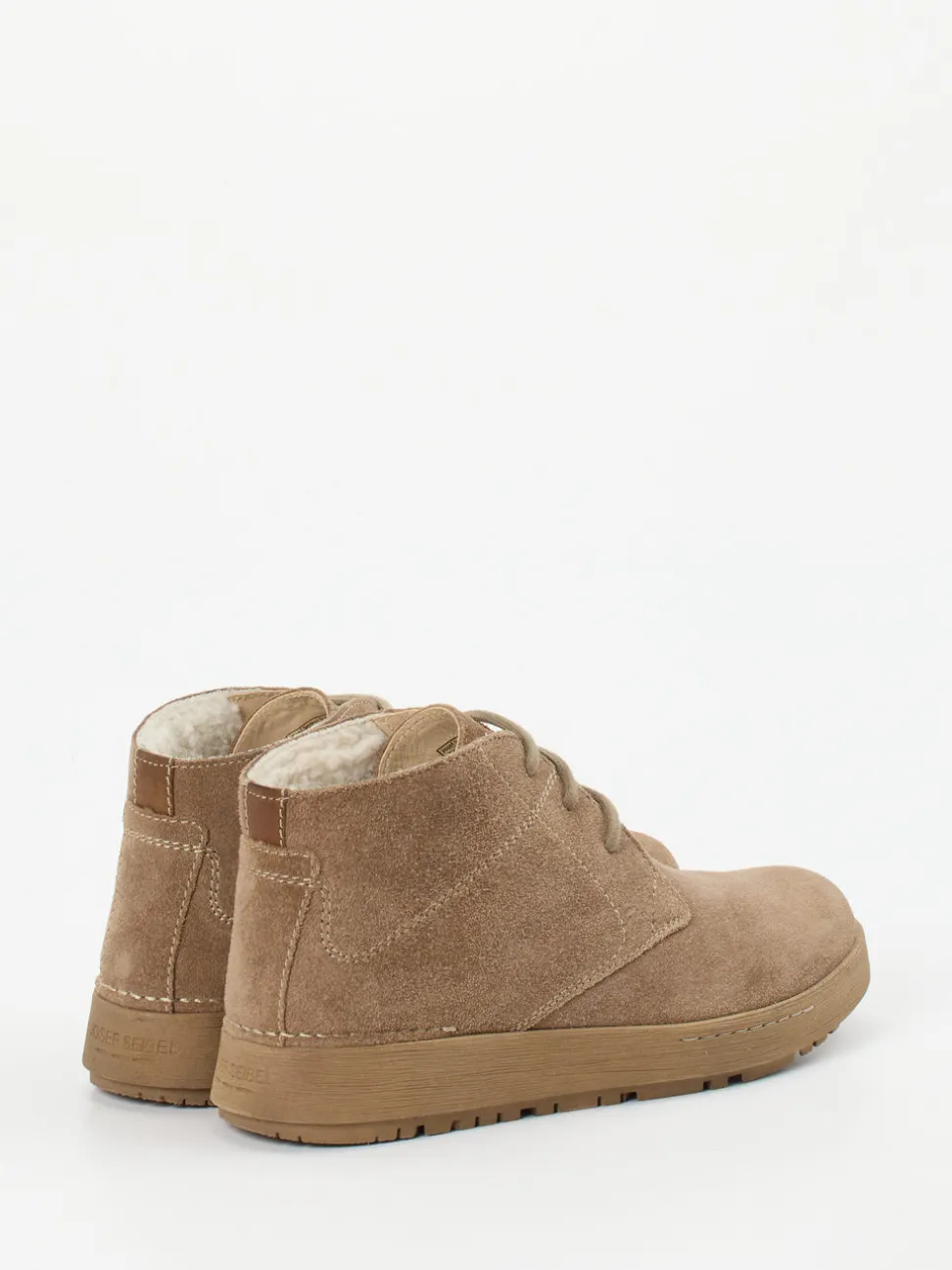 Josef Seibel – Chukka Boots aus Veloursleder braun
