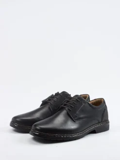 Josef Seibel – Derby-Schnürschuh aus Kalbleder Schwarz