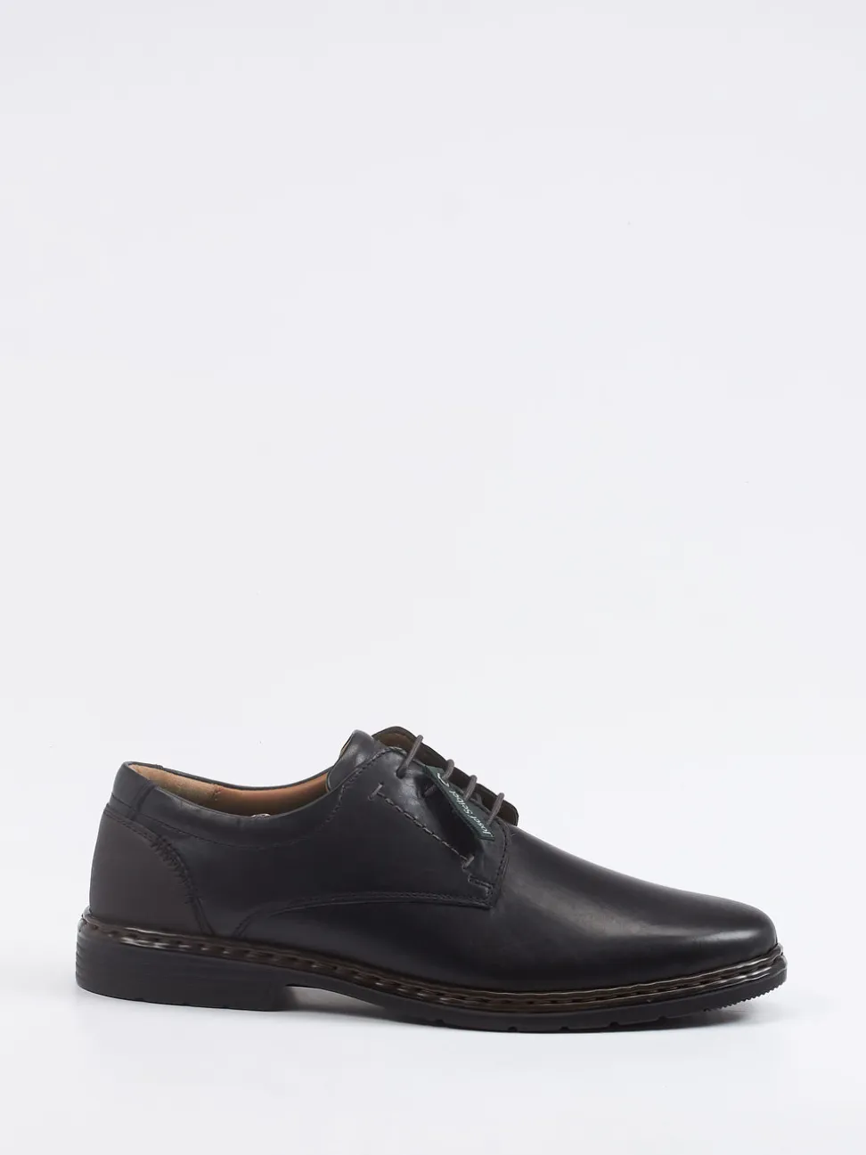 Josef Seibel – Derby-Schnürschuh aus Kalbleder Schwarz
