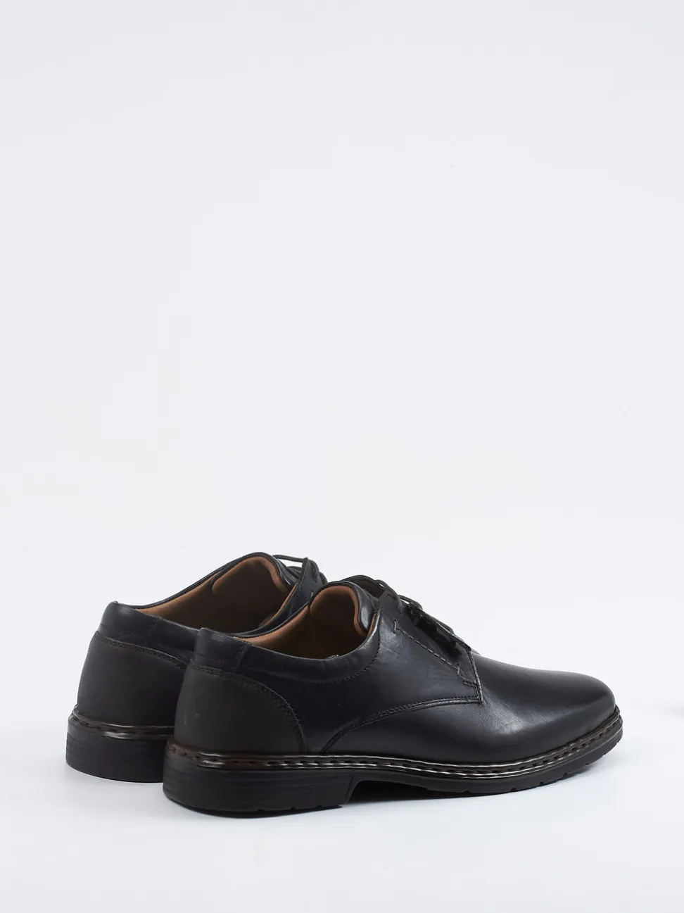Josef Seibel – Derby-Schnürschuh aus Kalbleder Schwarz