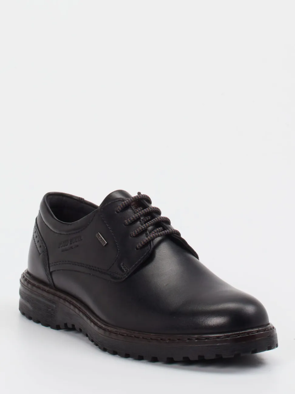 Josef Seibel – Derby-Schnürschuh aus Kalbleder Schwarz