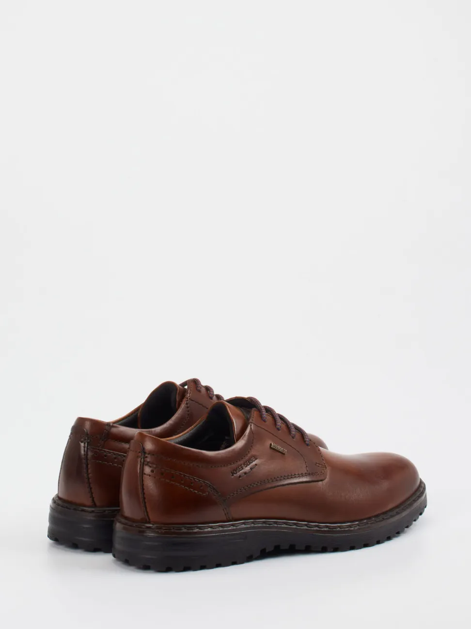 Josef Seibel – Derby-Schuhe aus Kalbleder braun