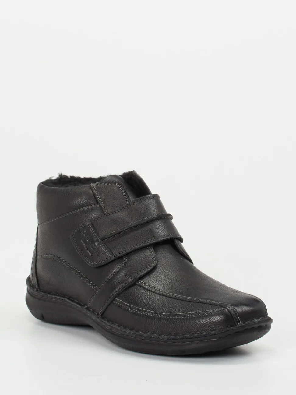 Josef Seibel – Klettboots aus Kalbleder Schwarz