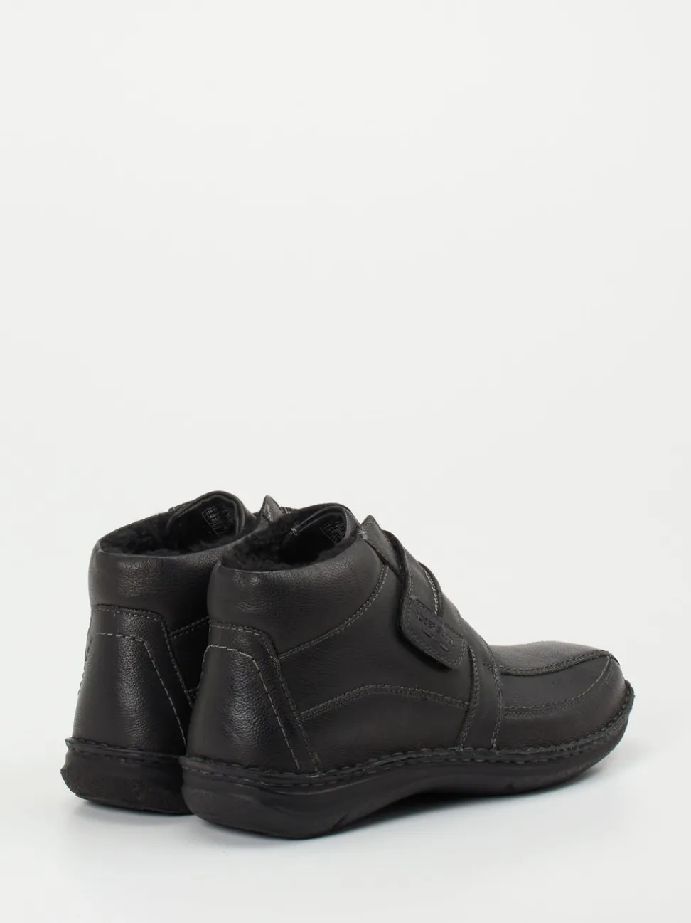 Josef Seibel – Klettboots aus Kalbleder Schwarz