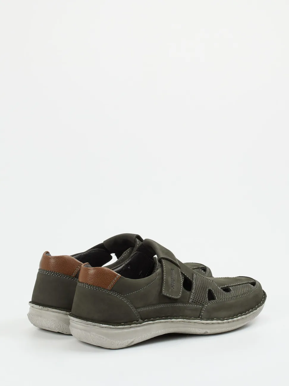 Josef Seibel – Klettslipper aus Nubukleder olivgrün