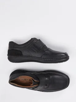 Josef Seibel – Klettslipper aus Nubukleder schwarz