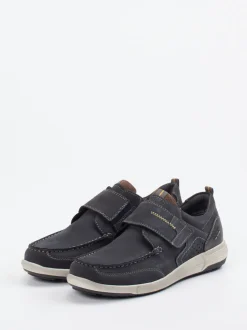 Josef Seibel – Klettslipper aus Nubukleder in Blau