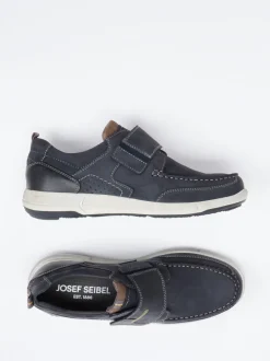 Josef Seibel – Klettslipper aus Nubukleder in Blau