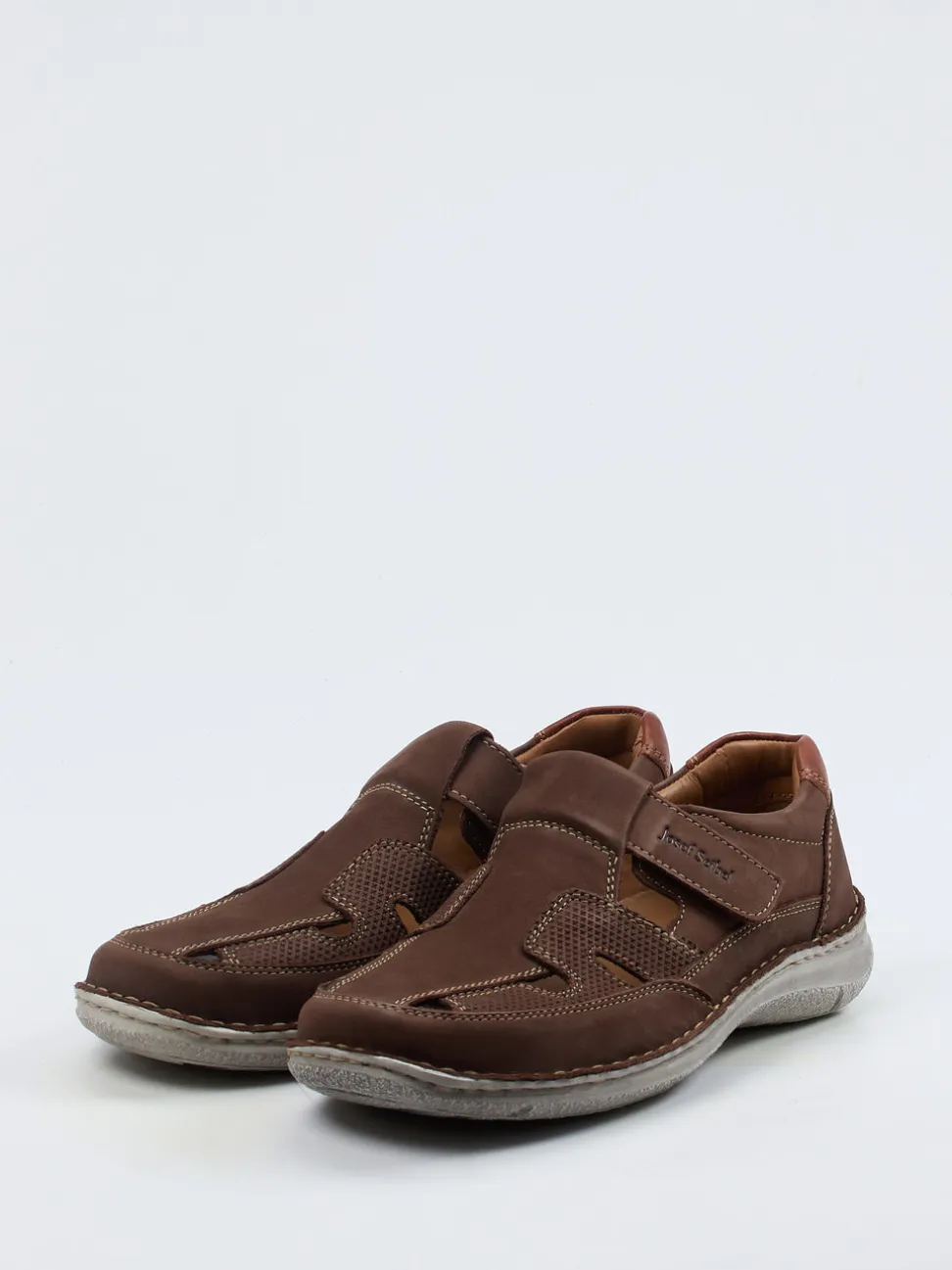 Josef Seibel – Klettslipper aus Nubukleder braun