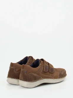 Josef Seibel – Klettslipper aus Nubukleder braun