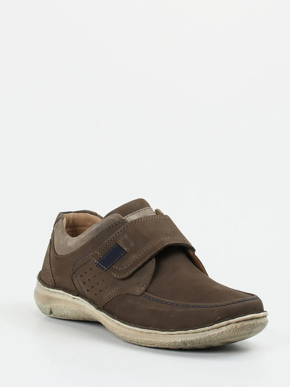 Josef Seibel – Klettslipper aus Nubukleder Mittelbraun