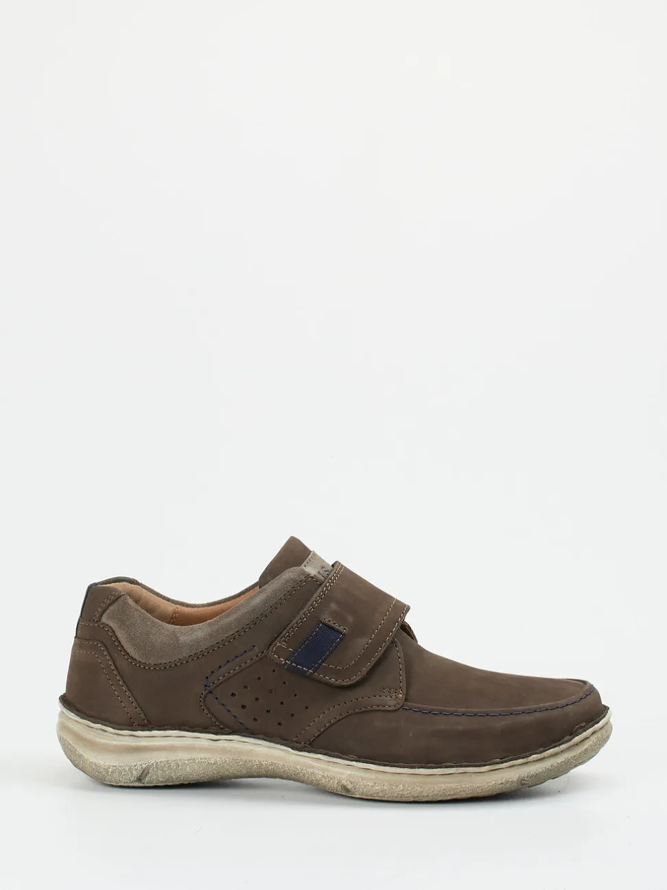 Josef Seibel – Klettslipper aus Nubukleder Mittelbraun