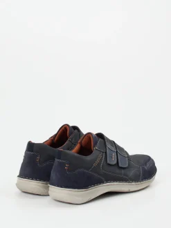 Josef Seibel – Klettslipper aus Nubukleder Dunkelblau