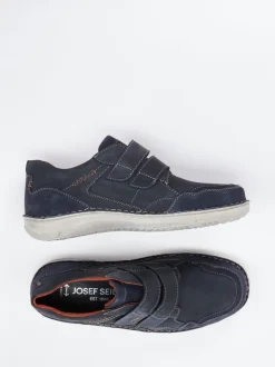 Josef Seibel – Klettslipper aus Nubukleder Dunkelblau