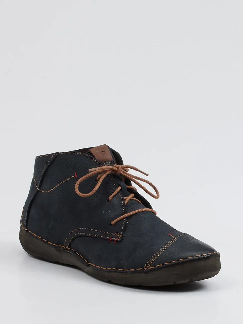 Josef Seibel – Komfort-Boots aus Nubukleder Dunkelblau