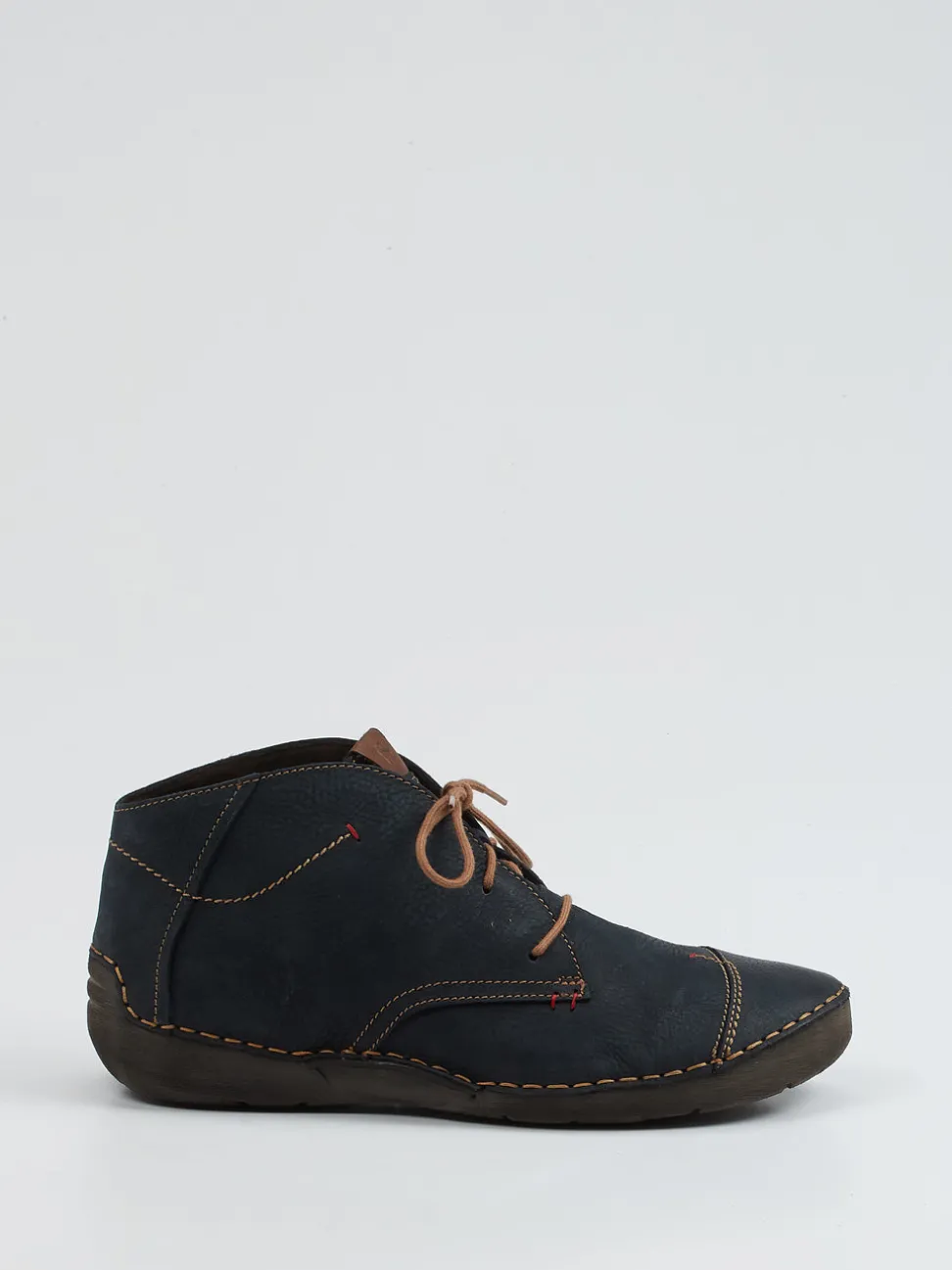 Josef Seibel – Komfort-Boots aus Nubukleder Dunkelblau