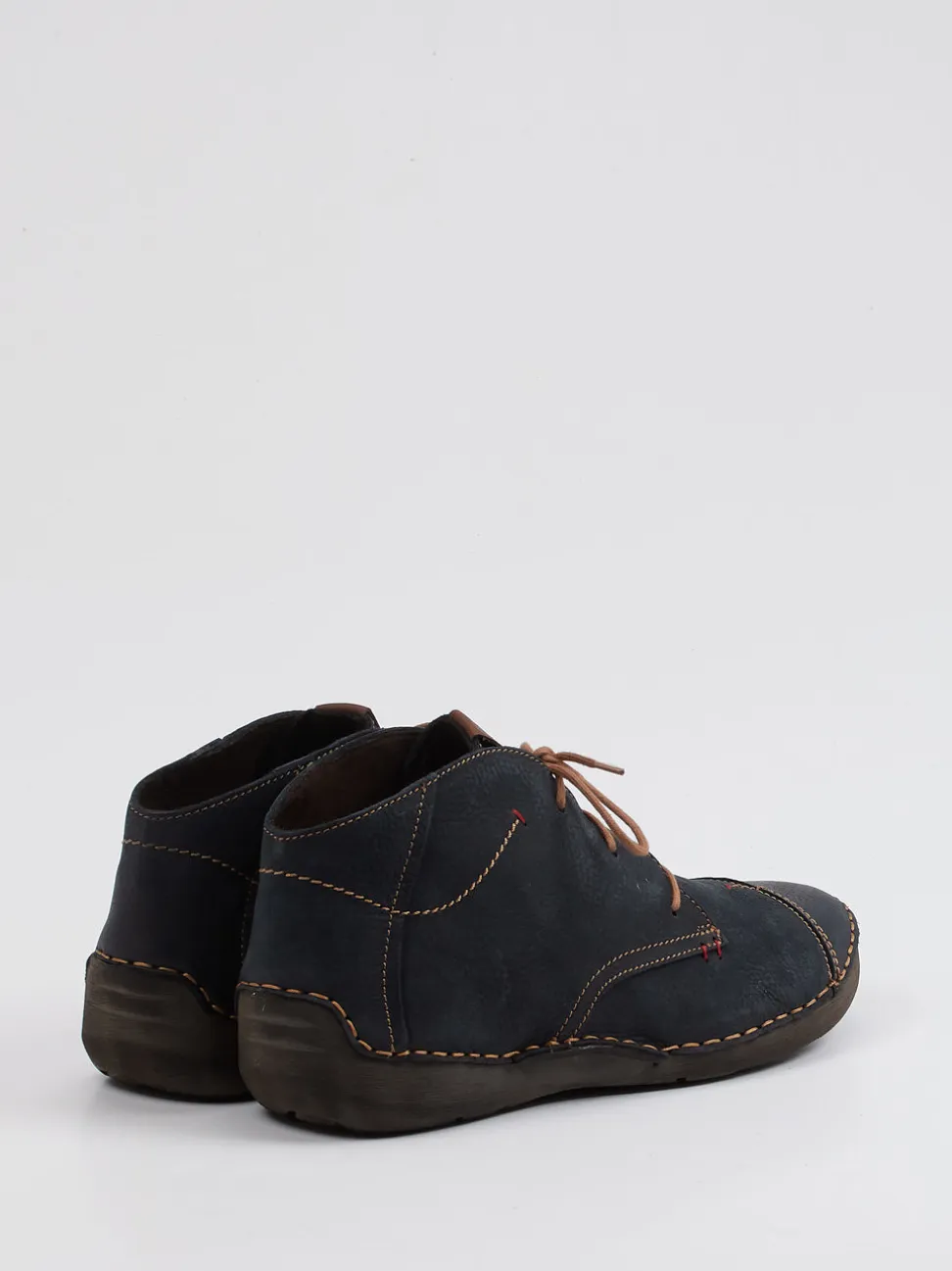 Josef Seibel – Komfort-Boots aus Nubukleder Dunkelblau