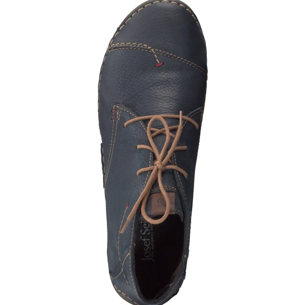 Josef Seibel – Komfort-Boots aus Nubukleder Dunkelblau