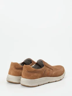 Josef Seibel – Komfort-Slipper aus Nubukleder Cognac