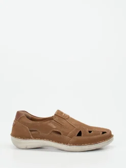 Josef Seibel – Komfort-Slipper aus Nubukleder Braun