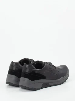 Josef Seibel – Komfort-Sneaker aus Kalbleder schwarz
