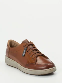Josef Seibel – Komfort-Sneaker aus Kalbleder Braun