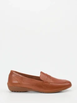 Josef Seibel – Loafer aus Kalbleder cognacbraun