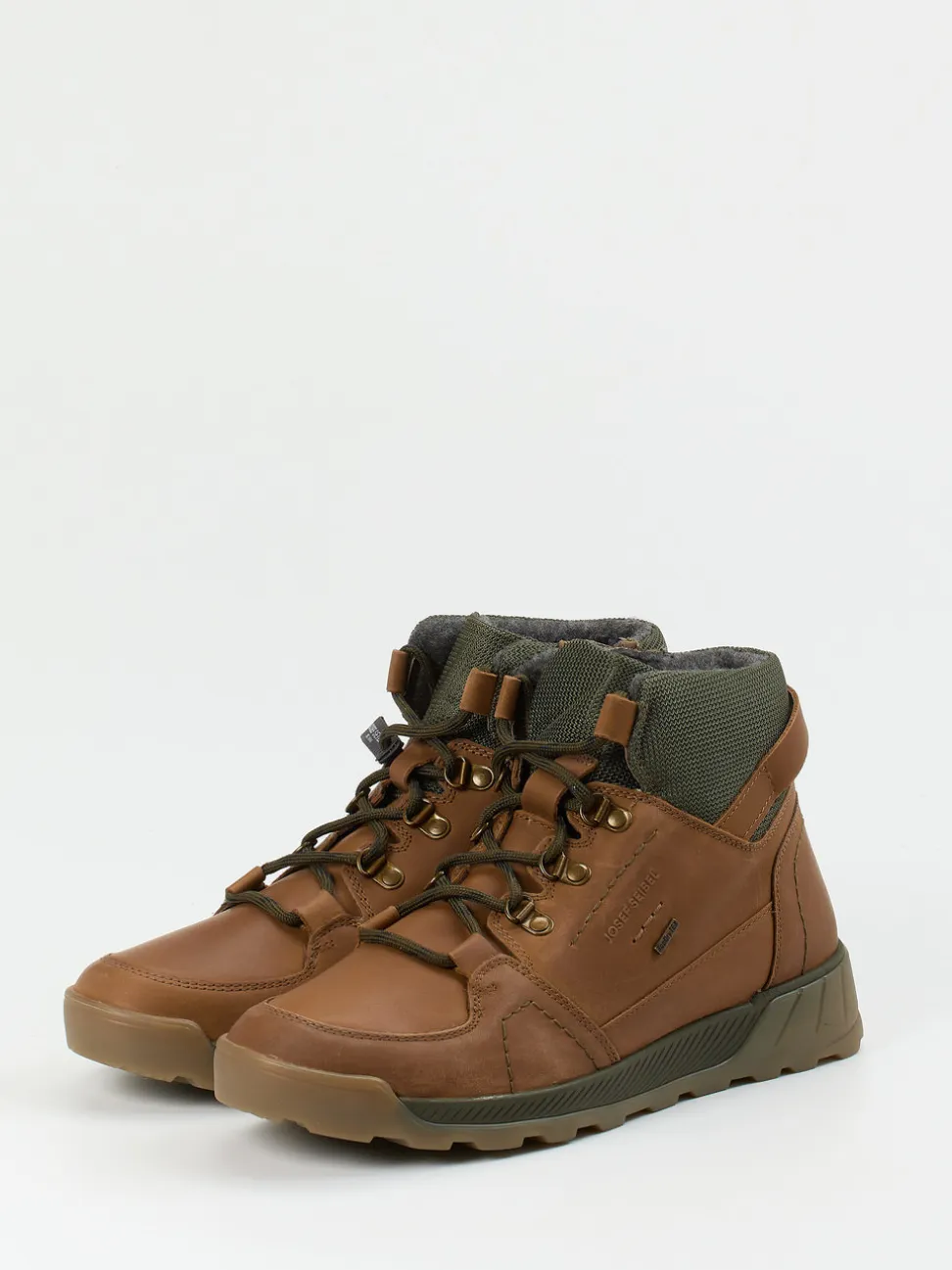Josef Seibel – Outdoor-Boots aus Fettleder braun