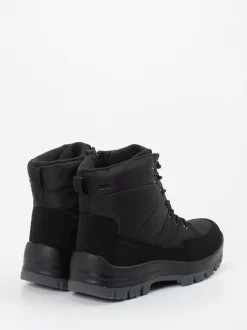 Josef Seibel – Outdoor-Boots aus Textil schwarz