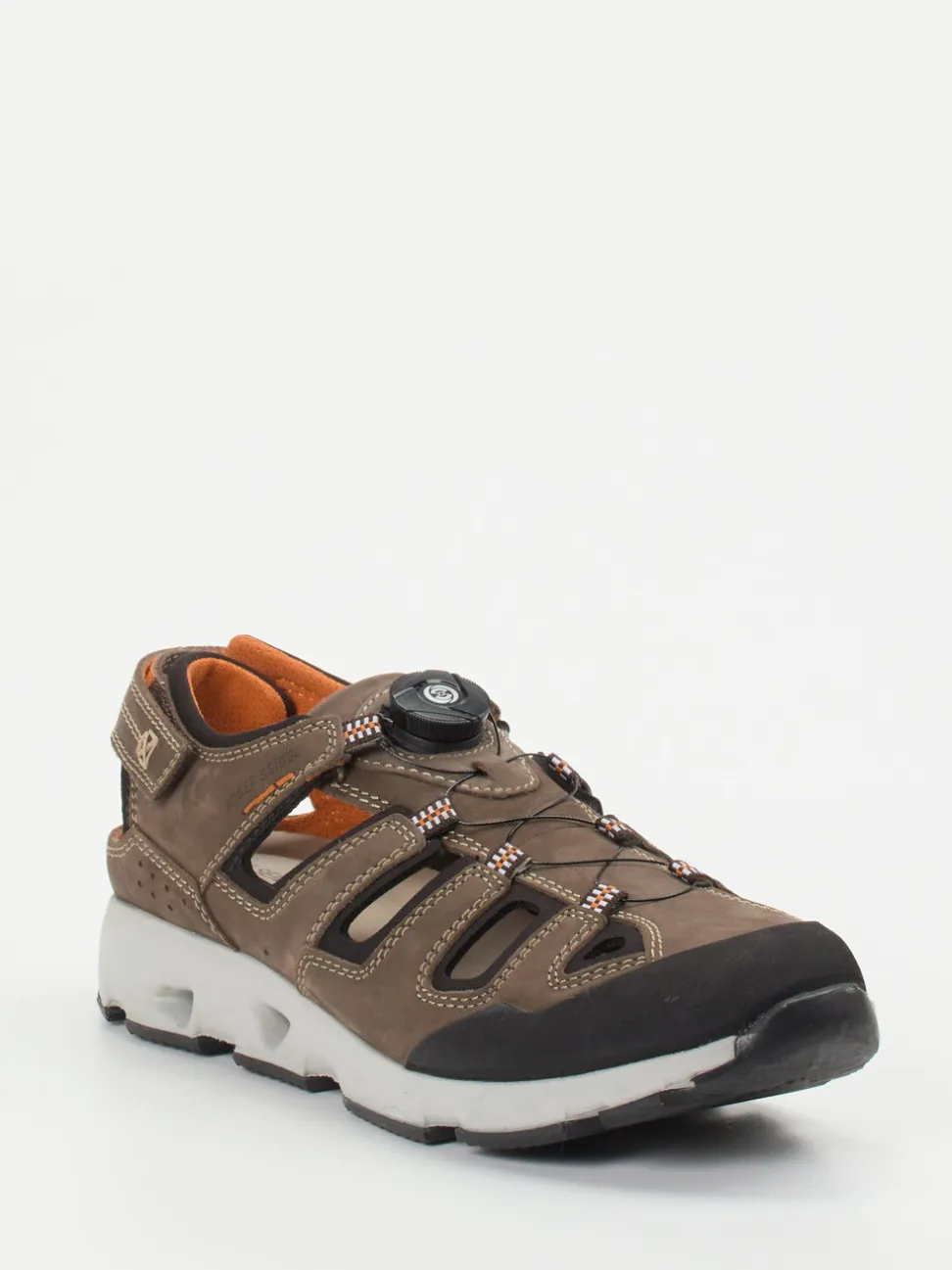 Josef Seibel – Outdoorsandalen aus Nubukleder braun