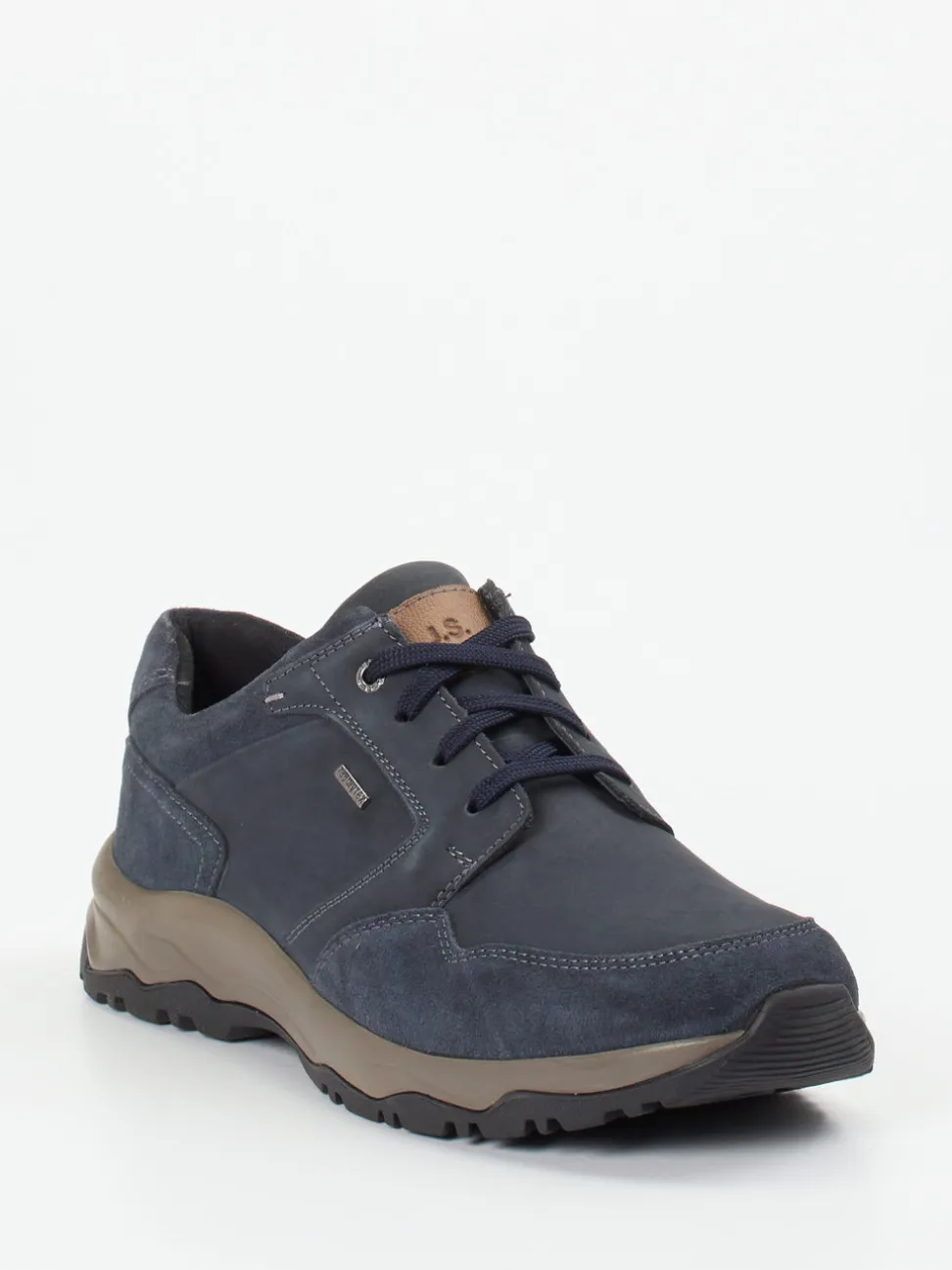 Josef Seibel – Outdoor-Schnürschuhe aus Nubukleder Blau