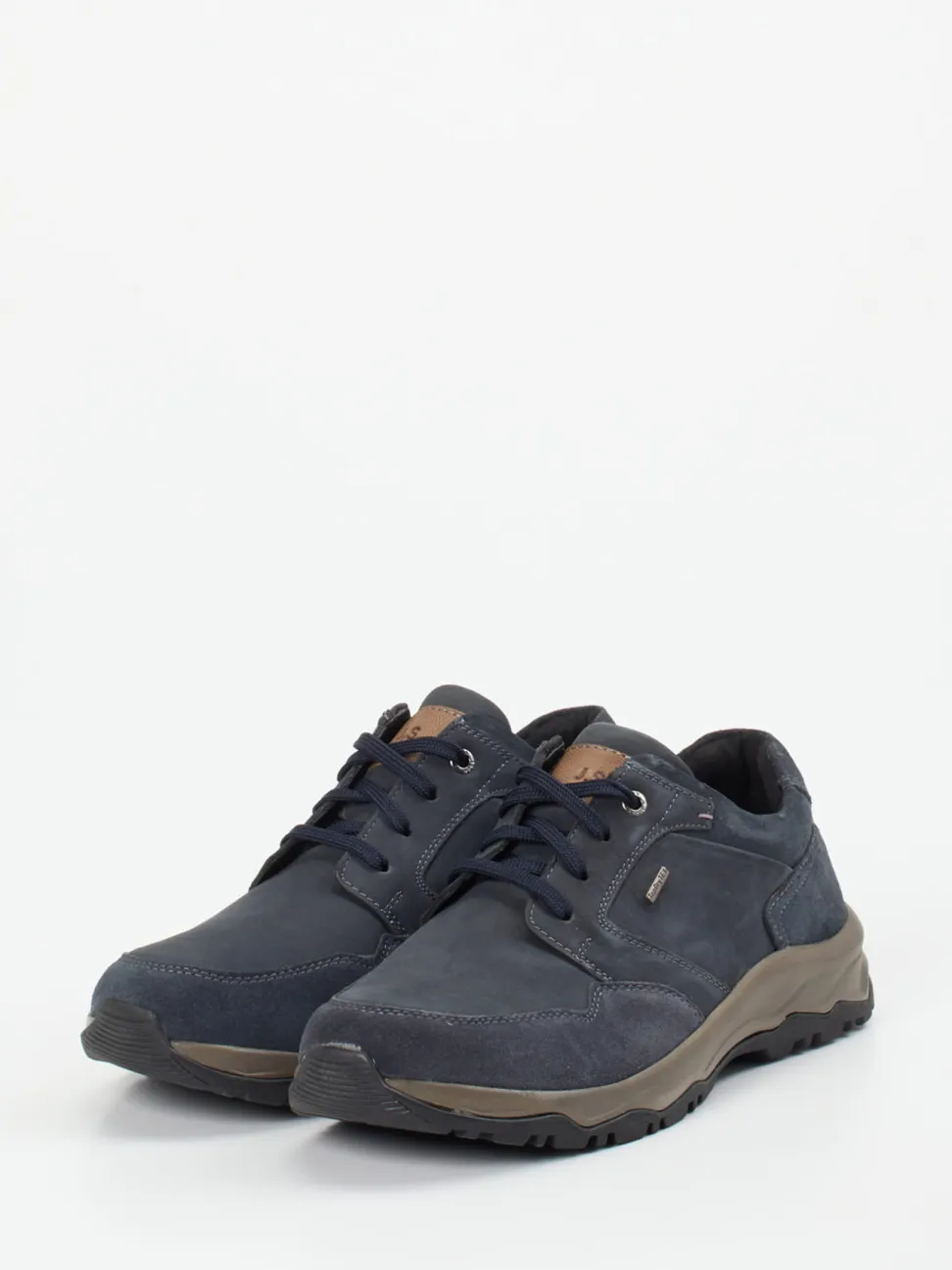 Josef Seibel – Outdoor-Schnürschuhe aus Nubukleder Blau