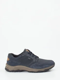 Josef Seibel – Outdoor-Schnürschuhe aus Nubukleder Blau