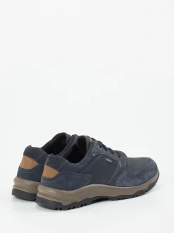 Josef Seibel – Outdoor-Schnürschuhe aus Nubukleder Blau