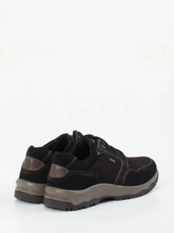 Josef Seibel – Outdoorschnürschuh aus Nubukleder schwarz