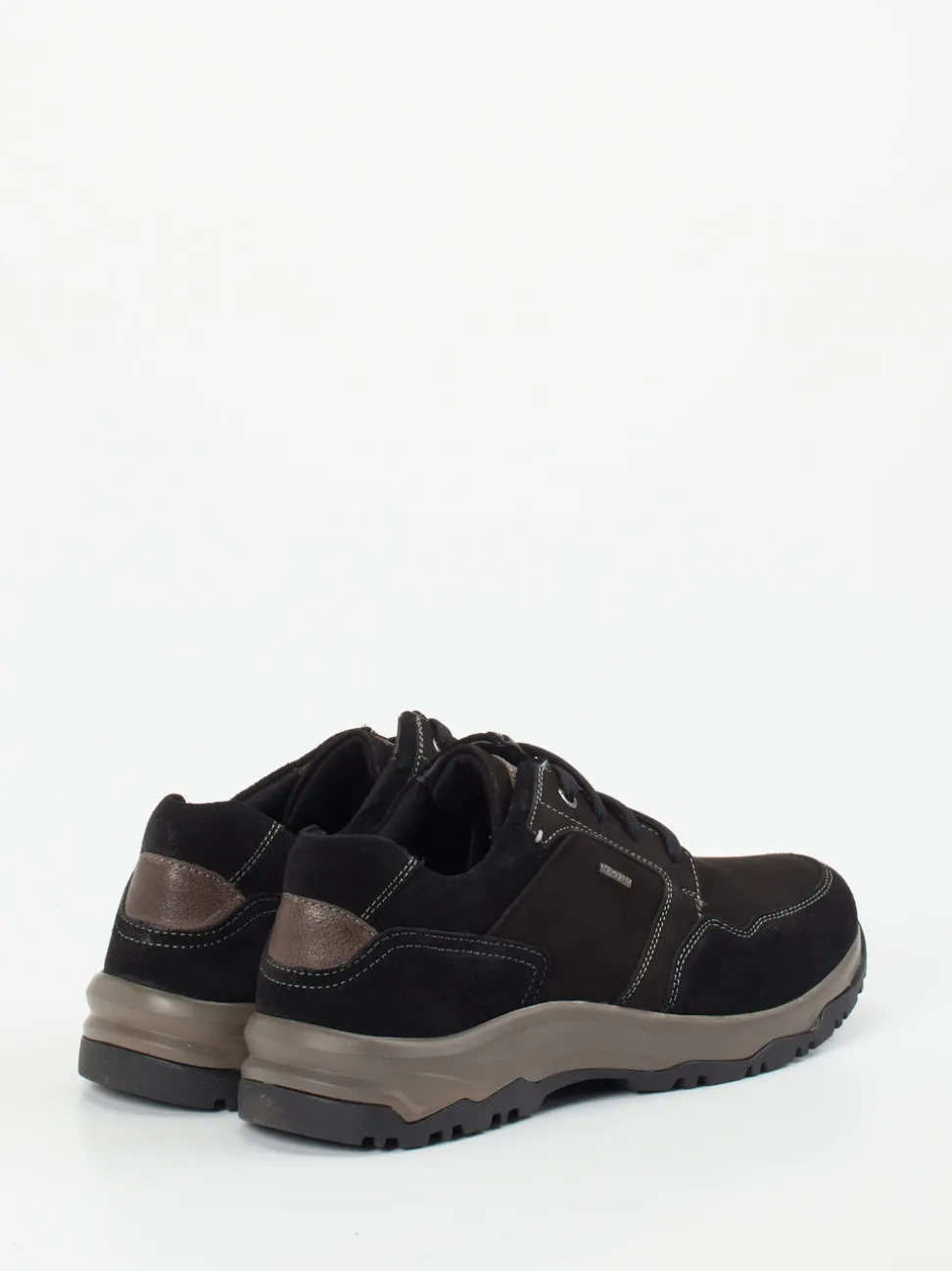 Josef Seibel – Outdoorschnürschuh aus Nubukleder schwarz