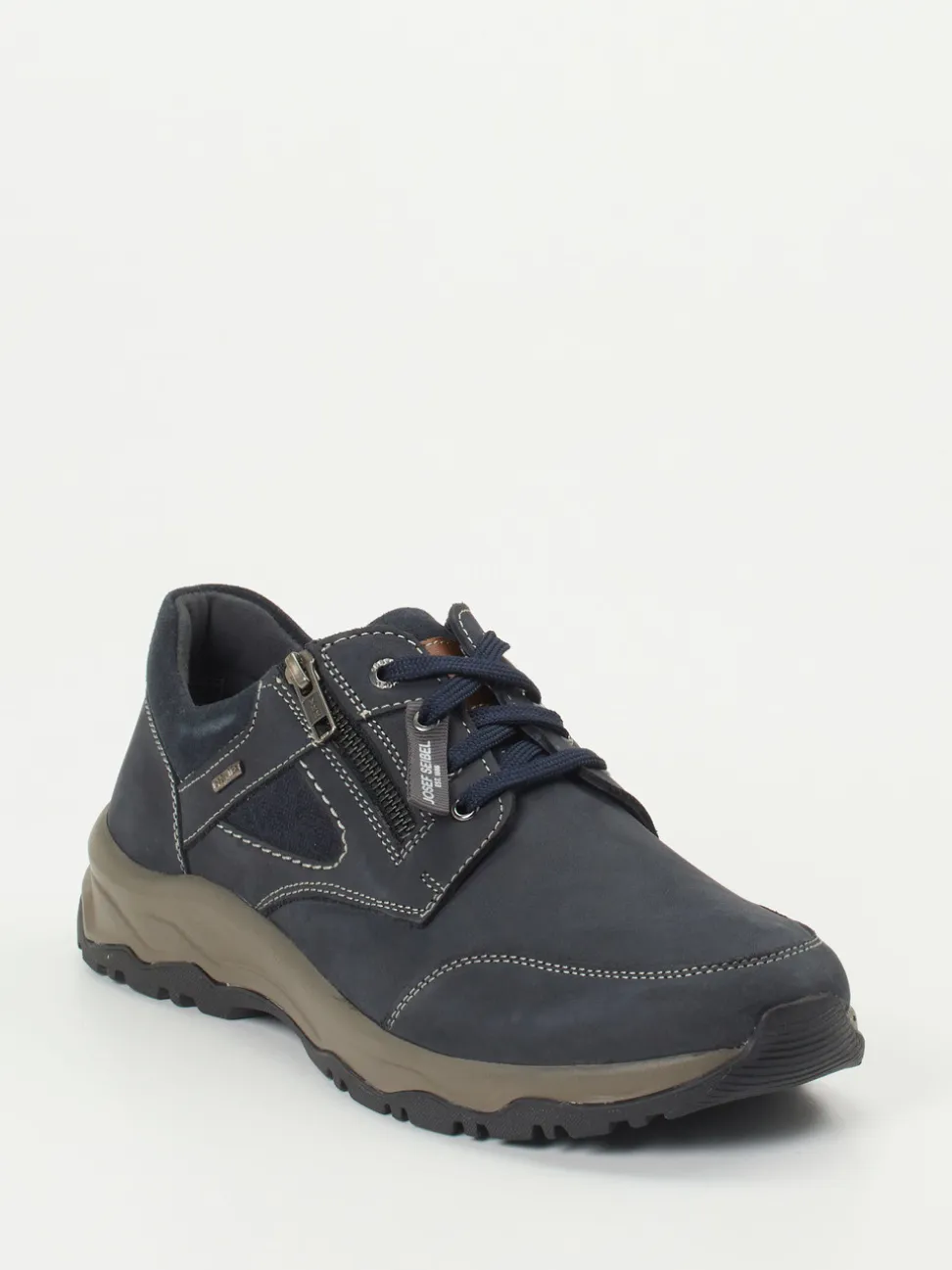 Josef Seibel – Outdoorschuh aus Nubukleder Dunkelblau