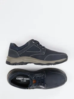 Josef Seibel – Outdoorschuh aus Nubukleder Dunkelblau