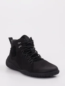 Josef Seibel – Schnürboots aus Veloursleder Schwarz