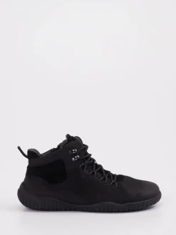 Josef Seibel – Schnürboots aus Veloursleder Schwarz