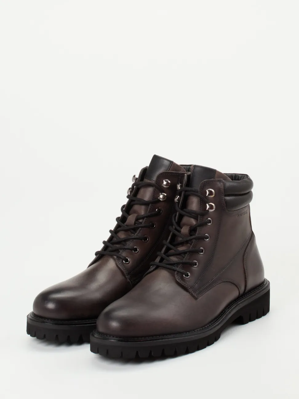 Josef Seibel – Schnürboots aus Kalbleder dunkelbraun