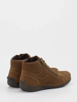 Josef Seibel – Schnürboots aus Nubukleder Braun