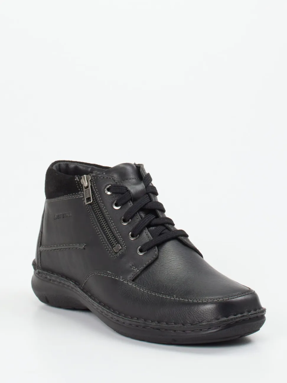 Josef Seibel – Schnürboots aus Kalbleder schwarz