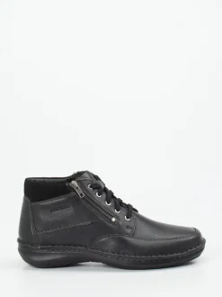 Josef Seibel – Schnürboots aus Kalbleder schwarz