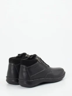 Josef Seibel – Schnürboots aus Kalbleder schwarz