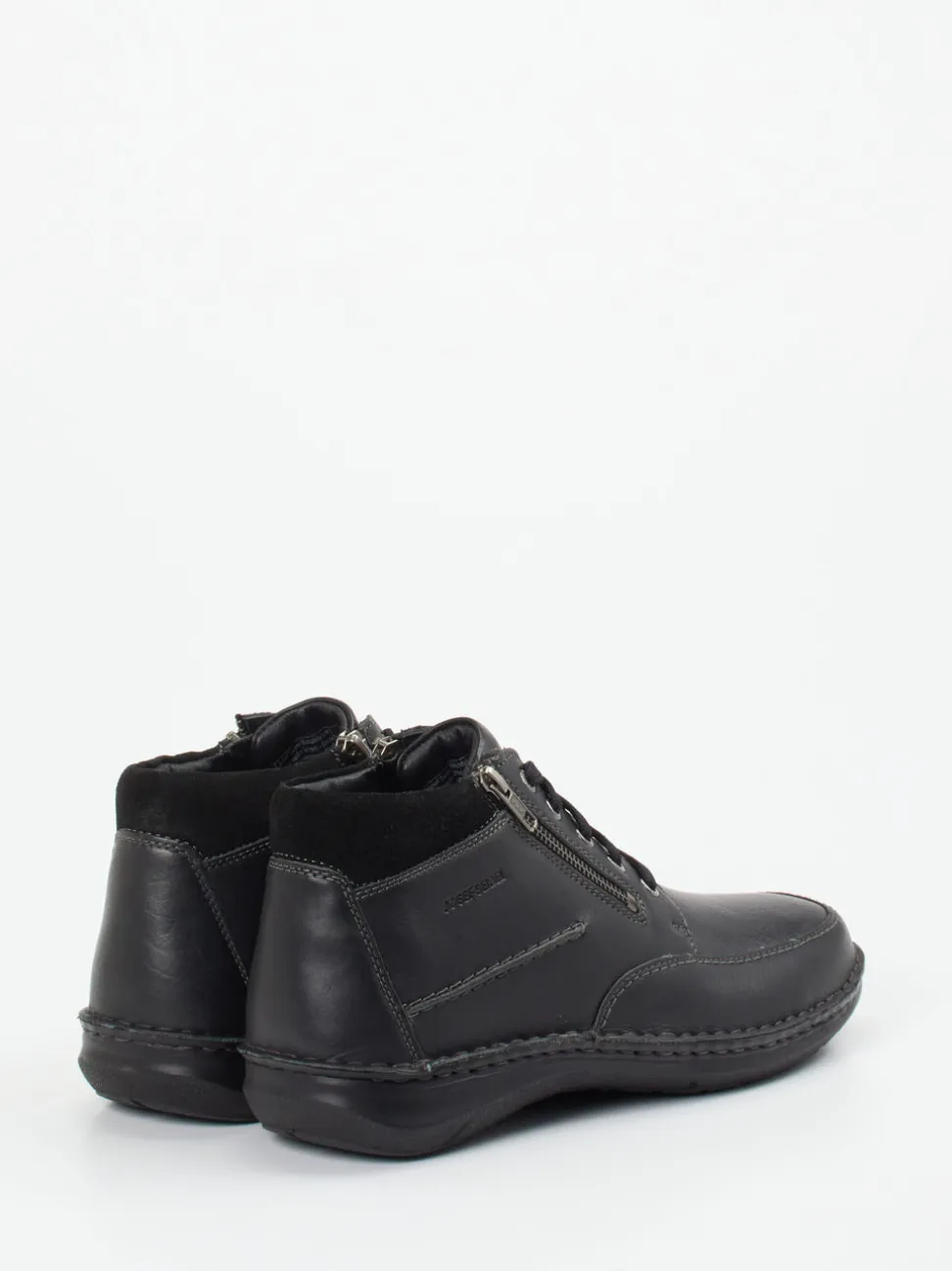 Josef Seibel – Schnürboots aus Kalbleder schwarz