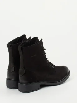 Josef Seibel – Schnür-Boots aus Nubukleder schwarz