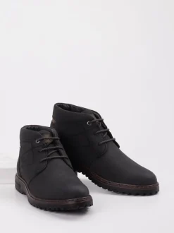 Josef Seibel – Schnürboots aus Kalbleder schwarz