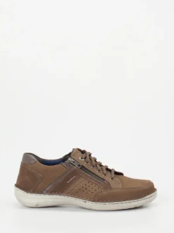 Josef Seibel – Schnürschuh aus Nubukleder braun